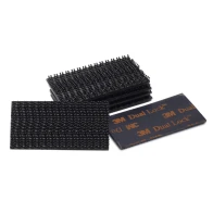 3M Dual Lock samolepiace obojstranný suchý zips 25.4x50.8mm 6ks čierna