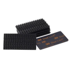 3M Dual Lock samolepiace obojstranný suchý zips 25.4x50.8mm 6ks čierna