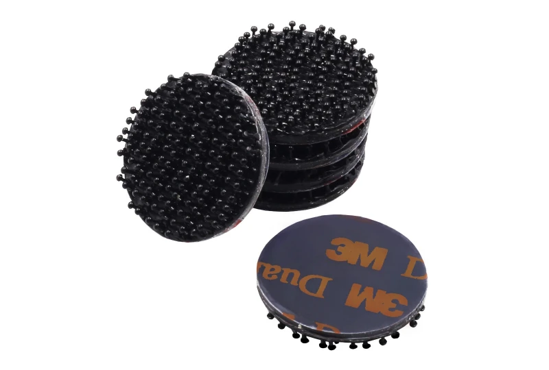 3M Dual Lock samolepiace obojstranný suchý zips Ø20mm 6ks čierna 