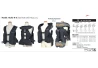 Hit-Air MLV3-H airbag vesta navy modrá jazdecká