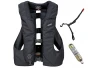 Hit-Air MLV3-H airbag vesta čierna jezdecká pre jazdcov na koňoch