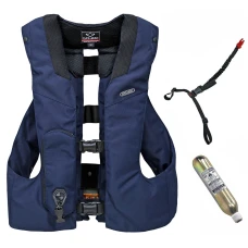 Hit-Air MLV3-H airbag vesta navy modrá jazdecká