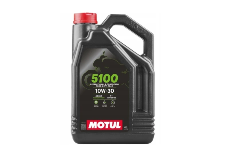 Motorový olej Motul 5100 4T 10W-30 4L pre motocykel