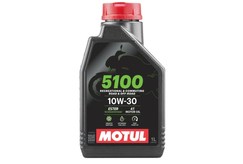 Motorový olej Motul 5100 4T 10W-30 1L pre motocykel