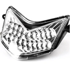 Zadné svetlo LED Kawasaki ZX-10R ZX-6R Z750 2005-2006 číre