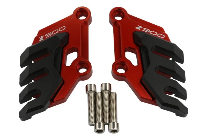 Protektor brzdičov Kawasaki Z900 červená pre motocykel