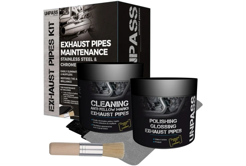 Unpass EXHAUST PIPES MAINTANENCE KIT - Sada na čištěnie a lešťenie výfukového systému 
