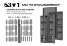 SEFIS multifunkčný set na opravu elektroniky 63 v 1 