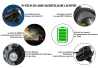 R-Tech 40W prídavné LED svetlá pre motocykel