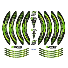 SEFIS PREMIUM ST 1 dvojdielne polepy na kolesá Kawasaki Z900