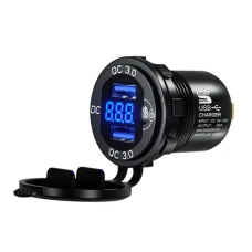 SEFIS 2x USB-A zásuvka - nabíjačka 36W QC 3.0