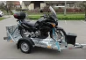 Prívesný vozík MOTO do 750 kg na 1 motorku -  POŽIČANIE PRAHA 