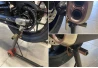 SEFIS D18 univerzálny predný moto stojan - červený pre Honda CMX 500/1100 Rebel pre motocykel