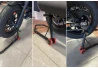 SEFIS D18 zadný moto stojan - čierný pre Honda CMX 500/1100 Rebel