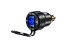 SEFIS 2x USB zásuvka - nabíječka DIN HELLA QC 3.0 USB-A pre motocykel