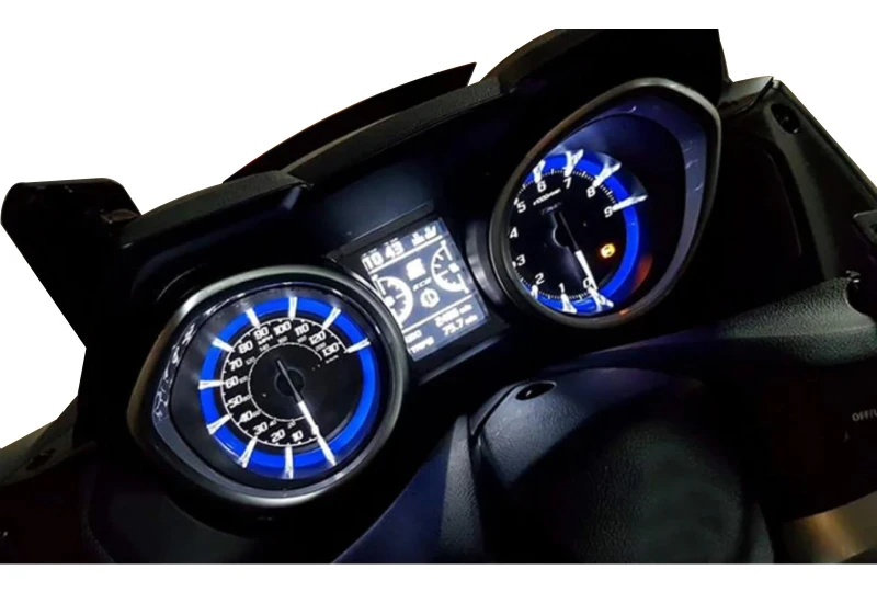 SEFIS ochranná fólia budíkov Yamaha T-MAX 530 SX DX 2017-2018 pre motocykel