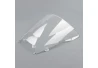 Plexi štít číry Yamaha YZF R6 1998-2002 pre motocykel