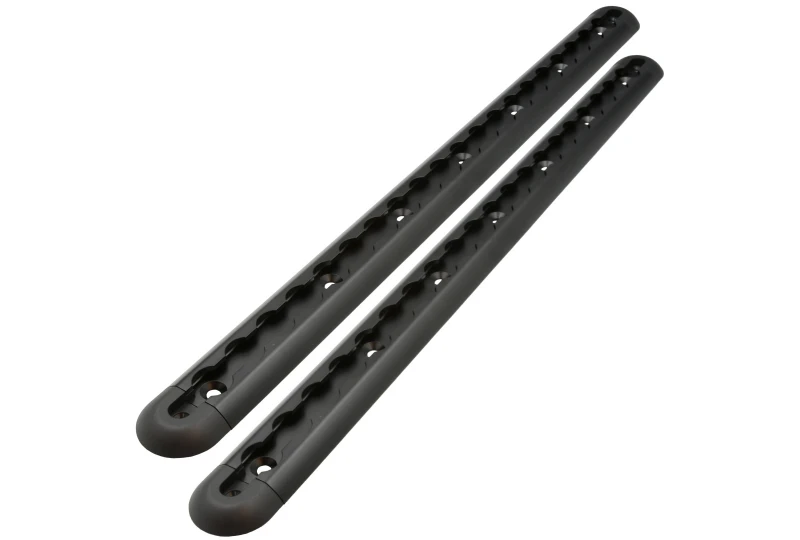 SEFIS ALU kotevná lišta AirLine 2x50cm čierná pre motocykel