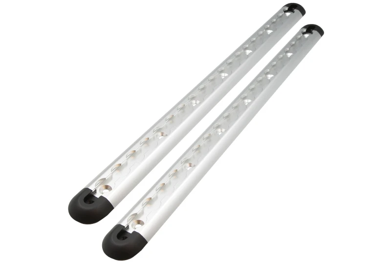 SEFIS ALU kotevná lišta AirLine 2x50cm strieborná pre motocykel