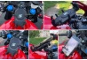 SEFIS Bind odolný držiak telefónu s antiotrasovým adaptérom - do krku riadenia pre motocykel