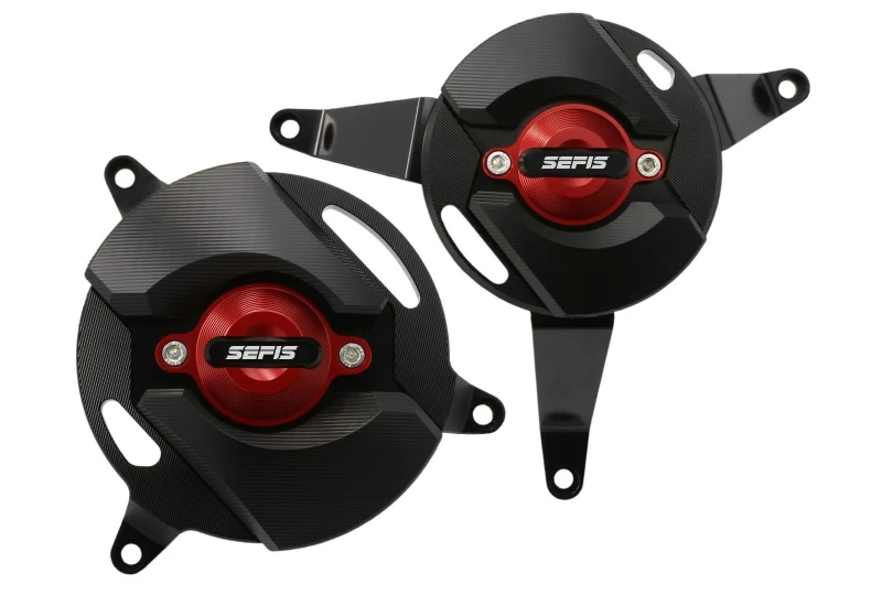 SEFIS CNC kryty motora Kawasaki Z900 2017-2025 červená pre motocykel