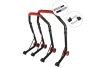 SEFIS D18 moto stojan predný a zadný set - červený - single / packy pre motocykel