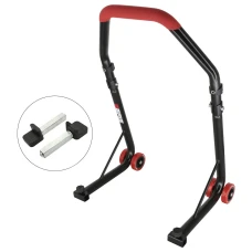 SEFIS D18 univerzálny zadný moto stojan - červený - packy