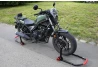 SEFIS D18 zadný moto stojan - červený pre Honda CMX 500/1100 Rebel