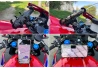 SEFIS Grab odolný ABS držiak telefónu s antiotrasovým adaptérom - do krku riadenia pre motocykel