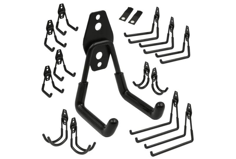 SEFIS Set kovových hákov na stenu 14ks do dielne garáže