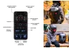 SEFIS Iron Man batoh s programovateľnými LED displejmi