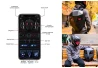 SEFIS Iron Man batoh s programovateľnými LED displejmi 