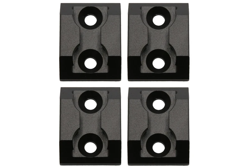 SEFIS kotevné uchytenie AirLine oka obdĺžnikové - samica 4ks pre motocykel