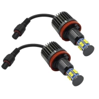 LED ŽIAROVKY H8 ANGEL EYES BMW 30W 1,3,5,6,7,X5 E70, X6 E71, X1, Z4 biela