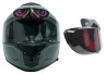 SEFIS Eye svetlo s LED programovateľným displejom pre moto helmy a cyklistiku pre motocykel