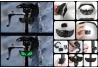 SEFIS Eye svetlo s LED programovateľným displejom pre moto helmy a cyklistiku pre motocykel