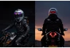SEFIS Eye svetlo s LED programovateľným displejom pre moto helmy a cyklistiku pre motocykel