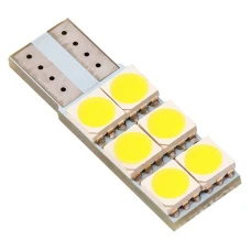 LED žiarovka 501 W5W T10 12V 6SMD biela
