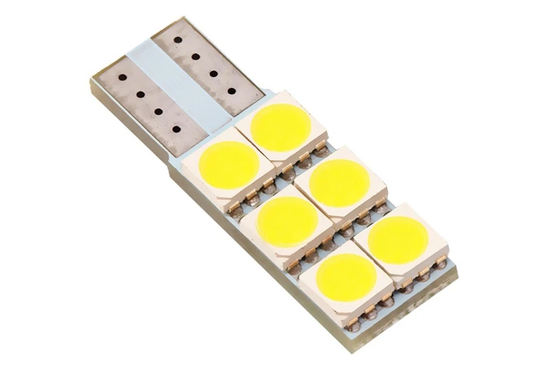 LED žiarovka 501 W5W T10 12V 6SMD biela pre auto