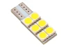 LED žiarovka 501 W5W T10 12V 6SMD biela pre auto