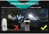 SEFIS LED žiárovka 224 W5W T10 12V 19SMD biela pre auto