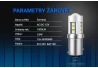 LED žiarovka P21/5W BAY15D 15SMD 3,5W červená pre auto