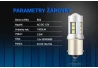 LED žiarovka P21W BA15S 15SMD 3,5W bielá pre auto