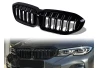 Predná maska ​​ľadvinky Double-line BMW 3 G20 G21 čierna lesklá na automobil