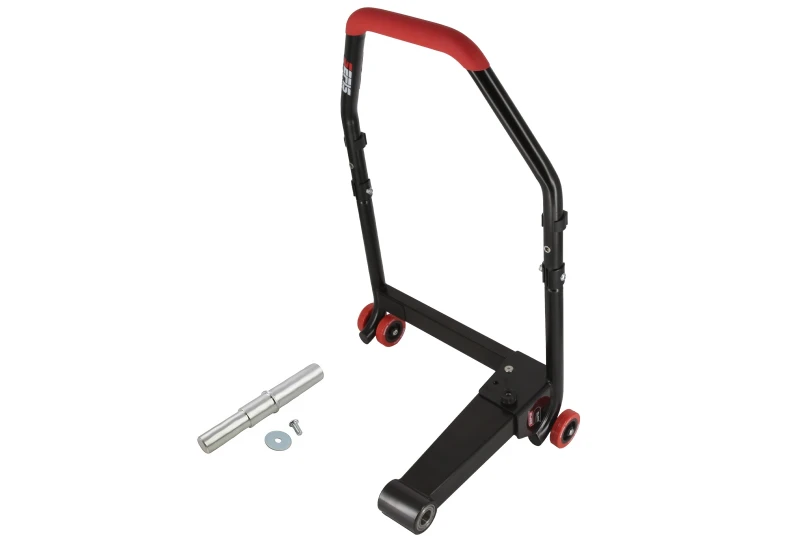 SEFIS M22 zadný sklopný stojan na letmé uloženie kolesa - ľavostranný s adaptérom 21.5/25.5 mm pre motocykel