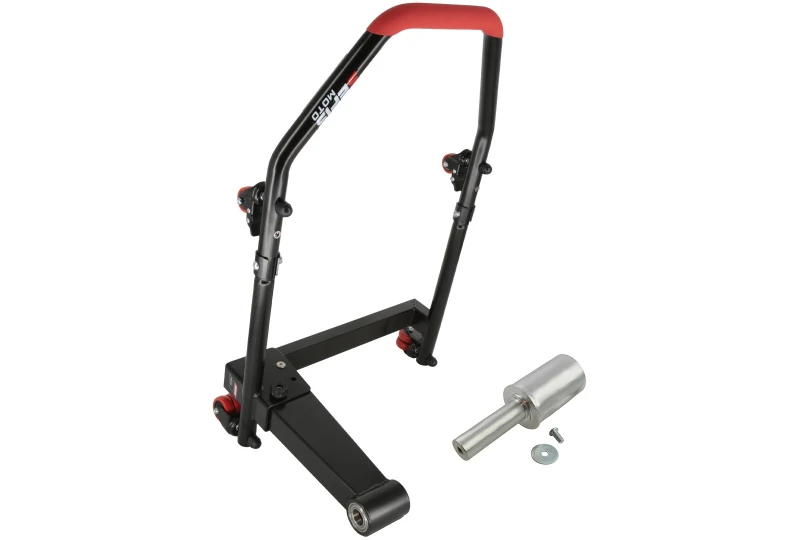 SEFIS M22UR zadný sklopný pojazdný stojan pre letmé uloženie kolesa - pravostranný pre BMW 53.5mm pre motocykel