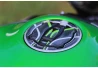 Polep na víčko nádrže Kawasaki Z900 650 Ninja 650 400 zelená pre motocykel