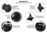 SEFIS Magnetic držiak telefónu do mriežky ventilácie N3 pre auto