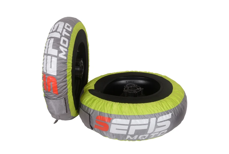 SEFIS Analog nahrievák pneumatik 120/17 a 190/17 GF pre motocykel