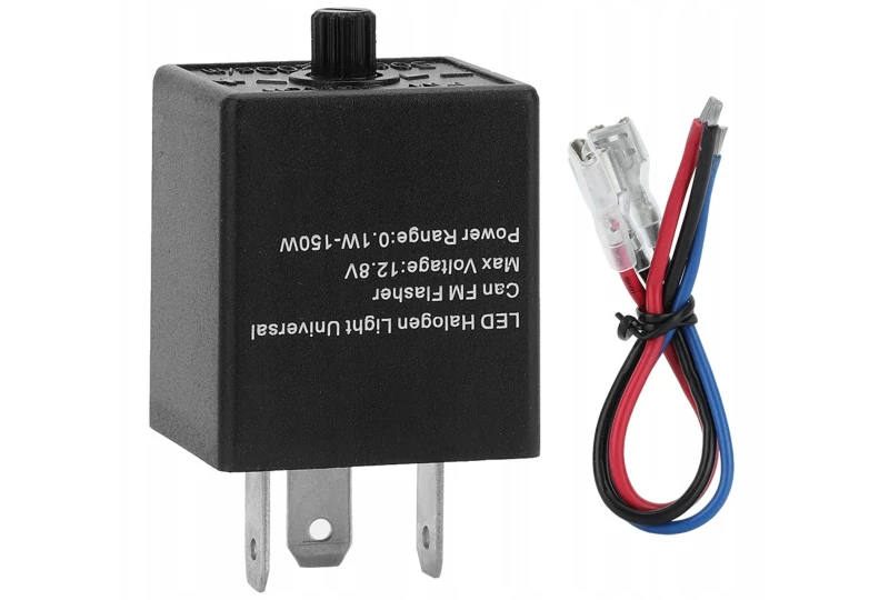 SEFIS LED prerušovač 350 smeroviek s nastaviteľnou frekvenciou pre motocykel